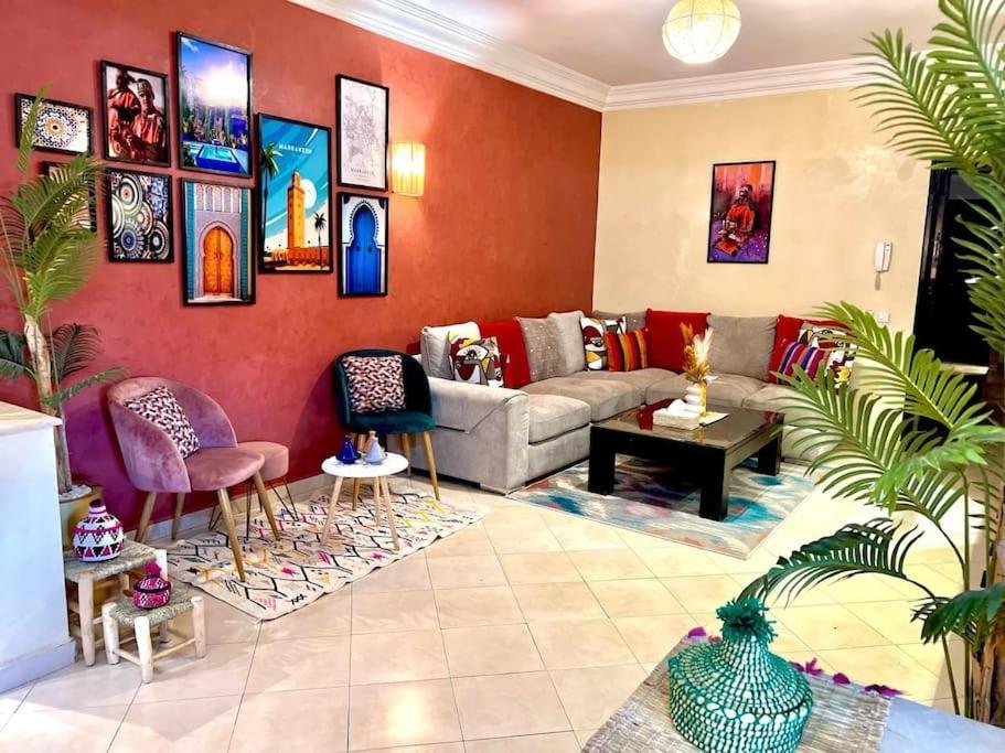 Appartement Marrakech Hivernage N54 Residence Caprice Palace Marrakesch Exterior foto