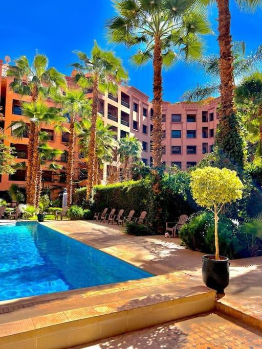 Appartement Marrakech Hivernage N54 Residence Caprice Palace Marrakesch Exterior foto