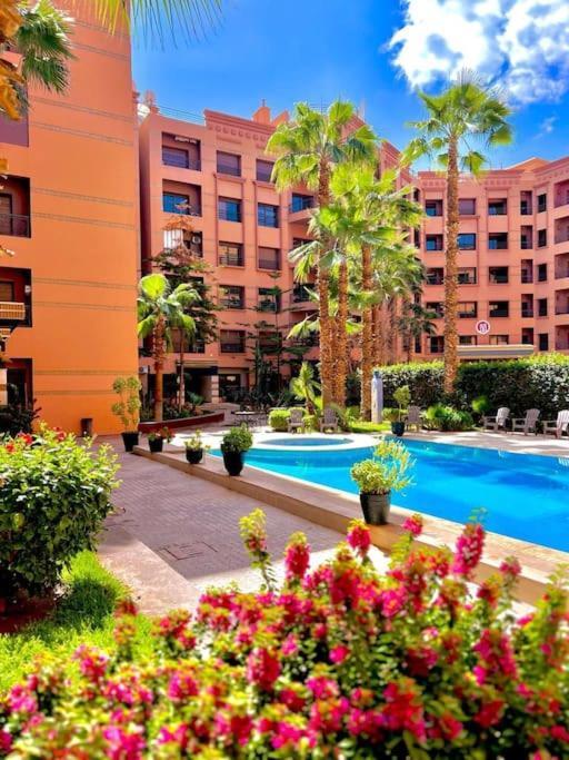 Appartement Marrakech Hivernage N54 Residence Caprice Palace Marrakesch Exterior foto