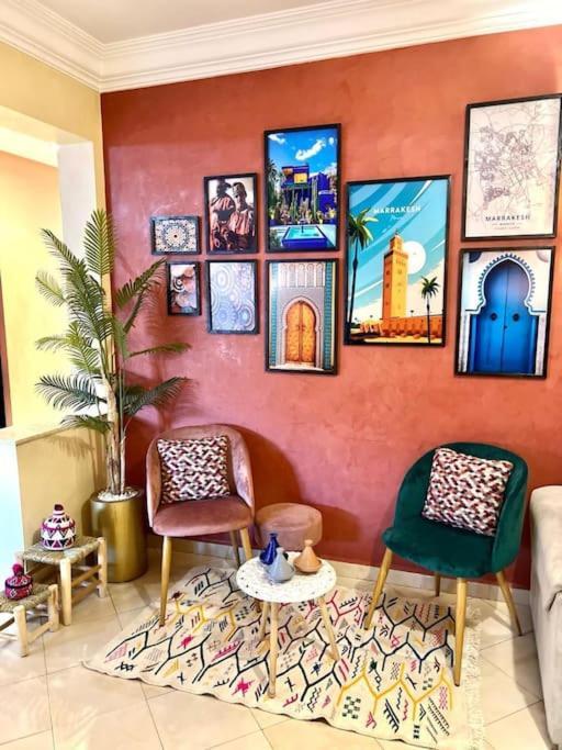 Appartement Marrakech Hivernage N54 Residence Caprice Palace Marrakesch Exterior foto