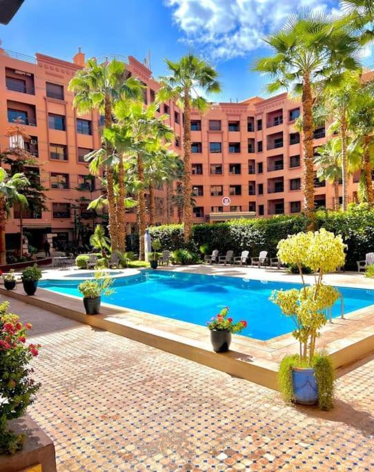 Appartement Marrakech Hivernage N54 Residence Caprice Palace Marrakesch Exterior foto